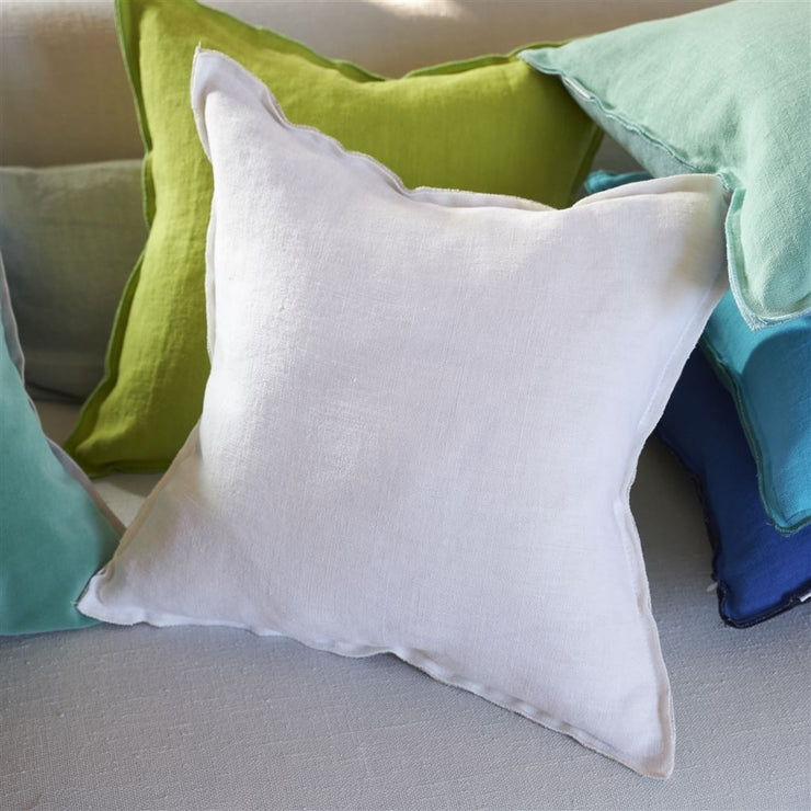 Designers Guild Brera Lino Alabaster Linen Cushion