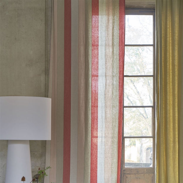 Designers Guild Brera Gessato Coral