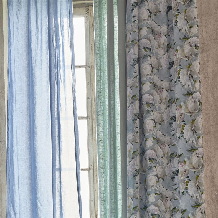 Designers Guild Peonia Lino Zinc