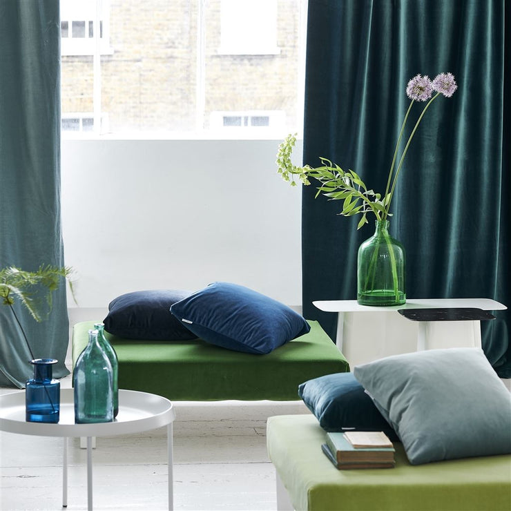 Designers Guild Essentials Velluto Malachite