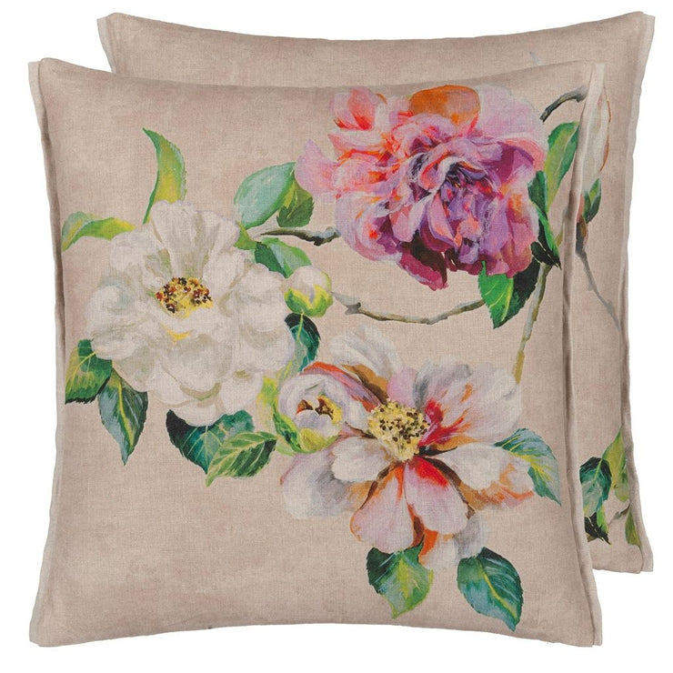 Jardin Botanique Grande Peony Cushion