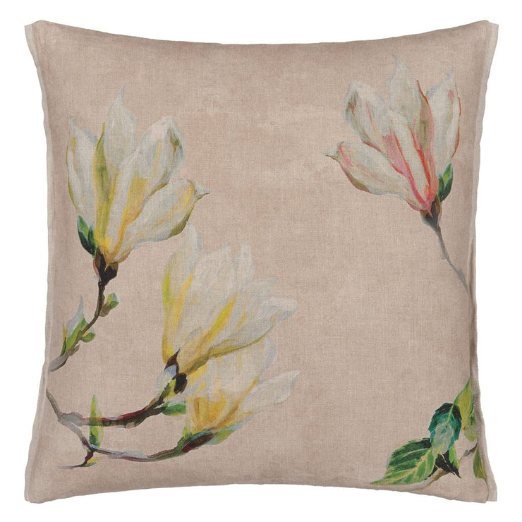 Designers Guild Jardin Botanique Grande Peony Linen Cushion