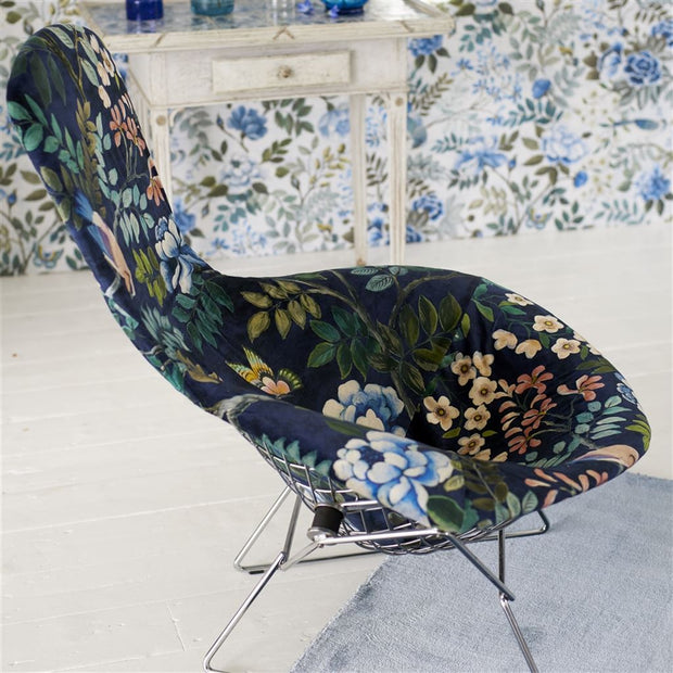 Designers Guild Porcelaine De Chine Velours Indigo