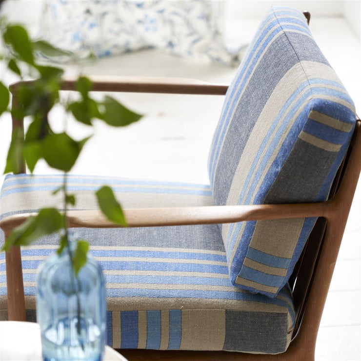 Designers Guild Brera Striato Cobalt