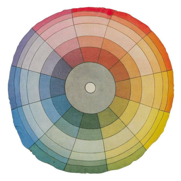 John Derian Colour Wheel Multicolour Cushion