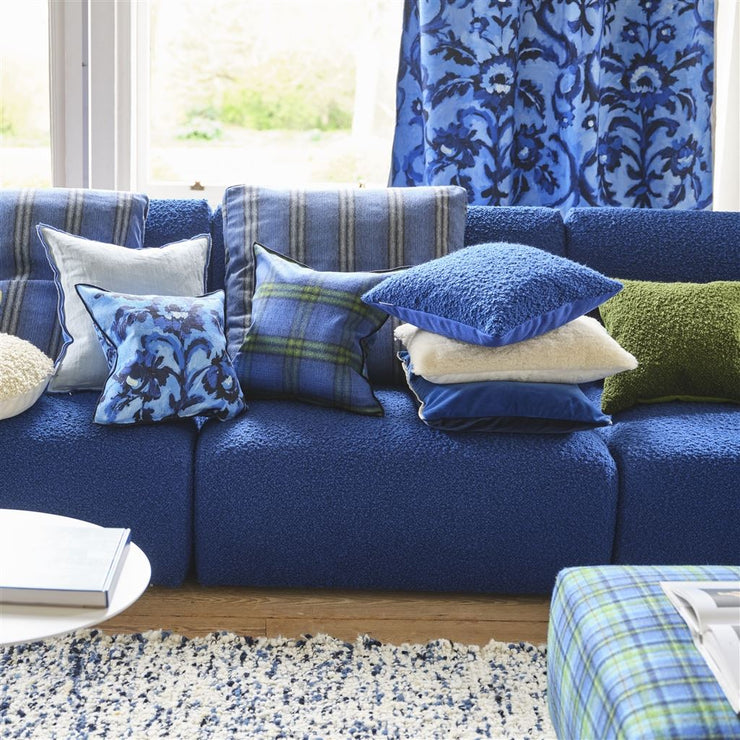 Designers Guild Guerbois Cobalt Cushion