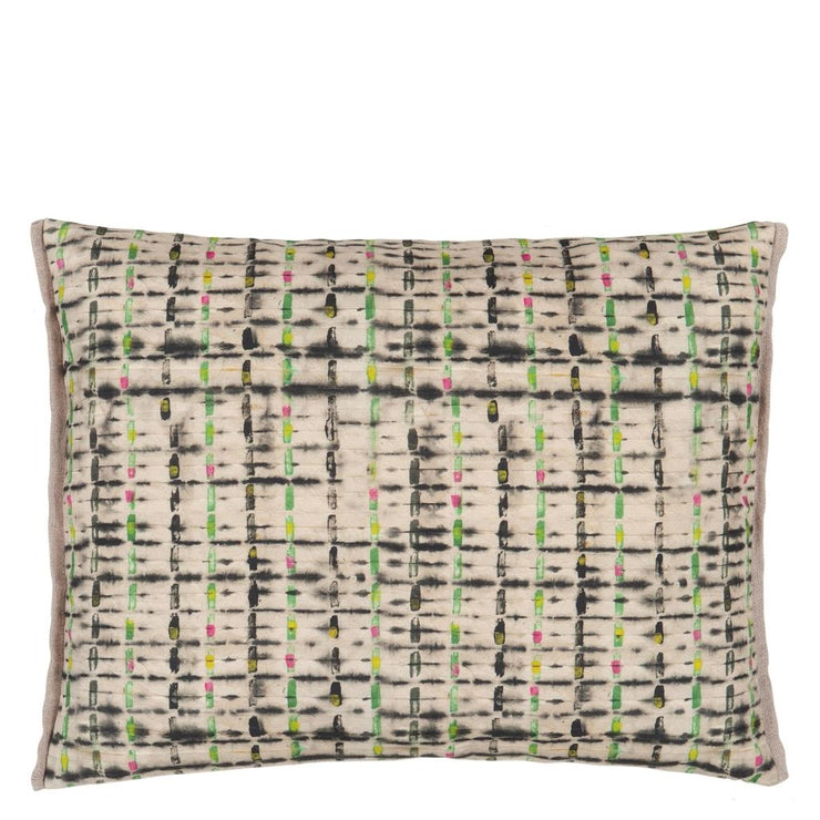 Designers Guild Parquet Batik Forest Cushion