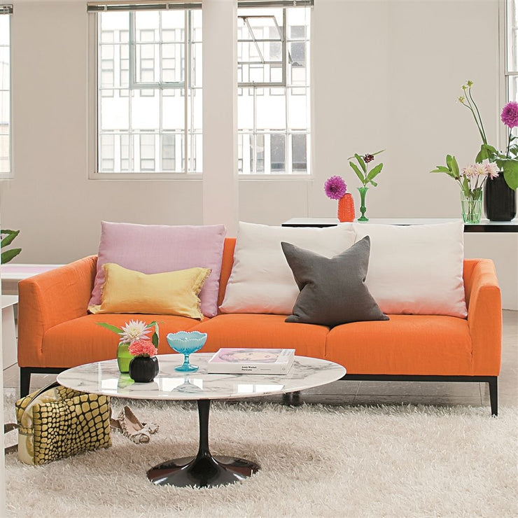 Designers Guild Essentials Brera Lino - Saffron