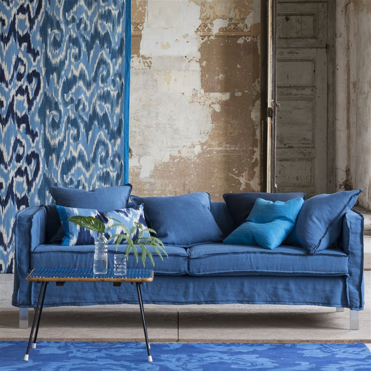 Designers Guild Essentials Brera Lino - Denim