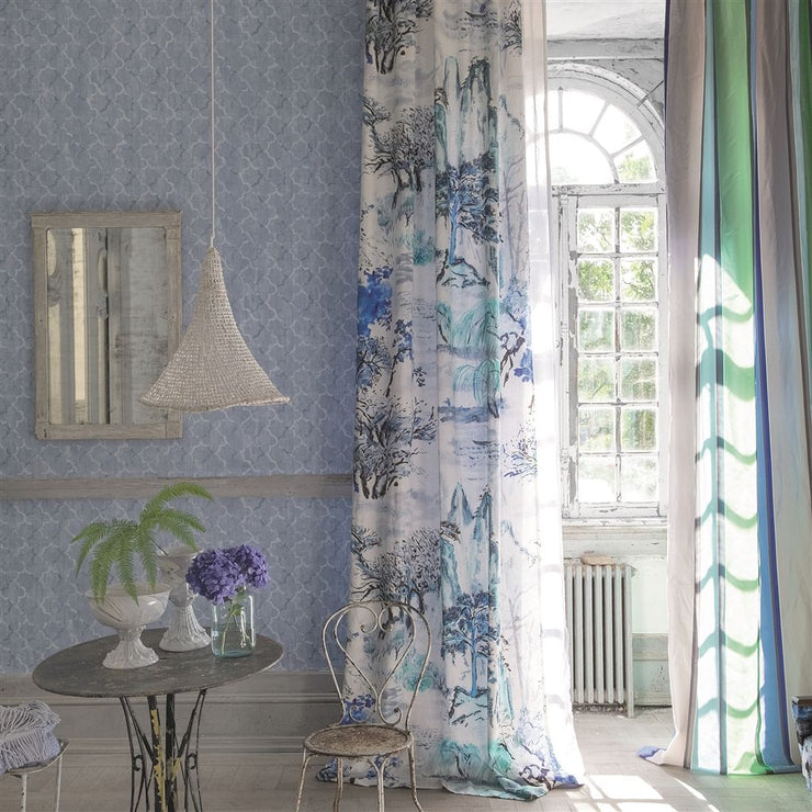 Designers Guild Jade Temple - Cornflower