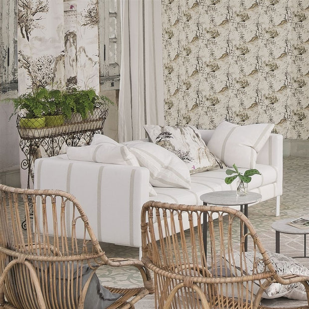 Designers Guild Essentials Brera Spigato - Alabaster