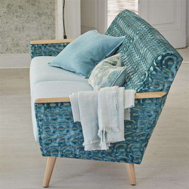 Designers Guild Latticino Azure