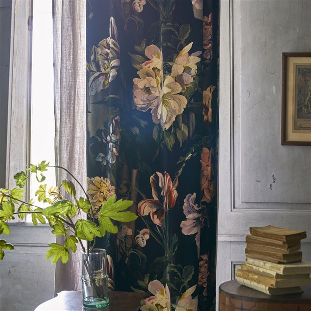 Designers Guild Delft Velvet Noir