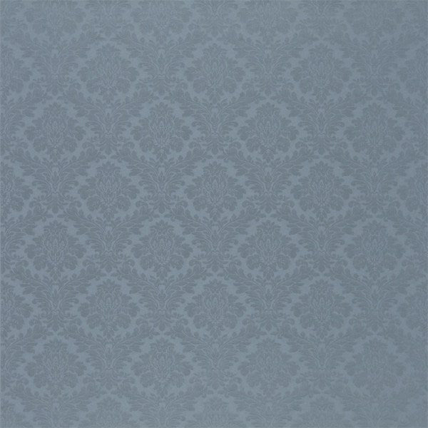 Lymington Damask Mid Blue