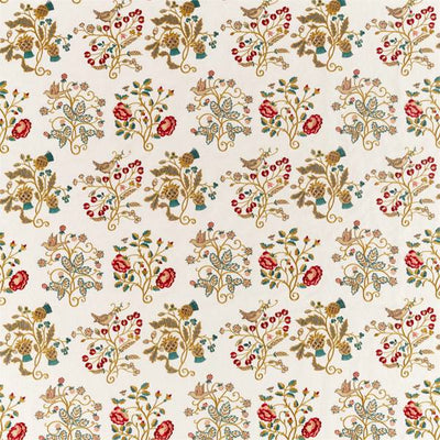 Newill Embroidery Antique/Carmine