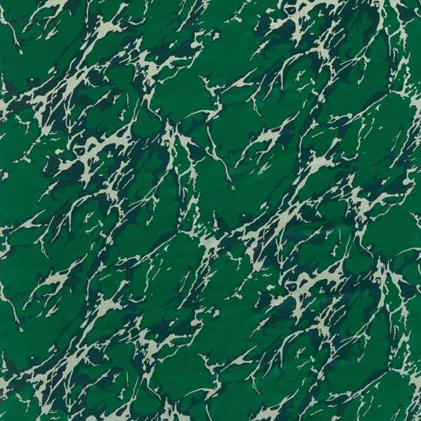 French Marble Velvet Malachite