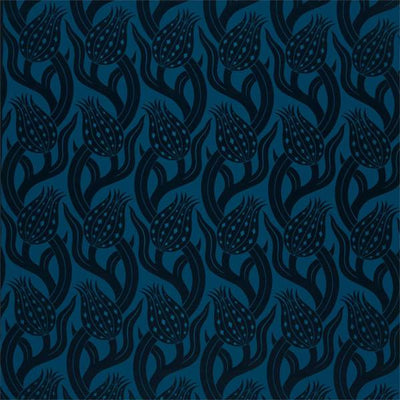 Persian Tulip Weave Indigo